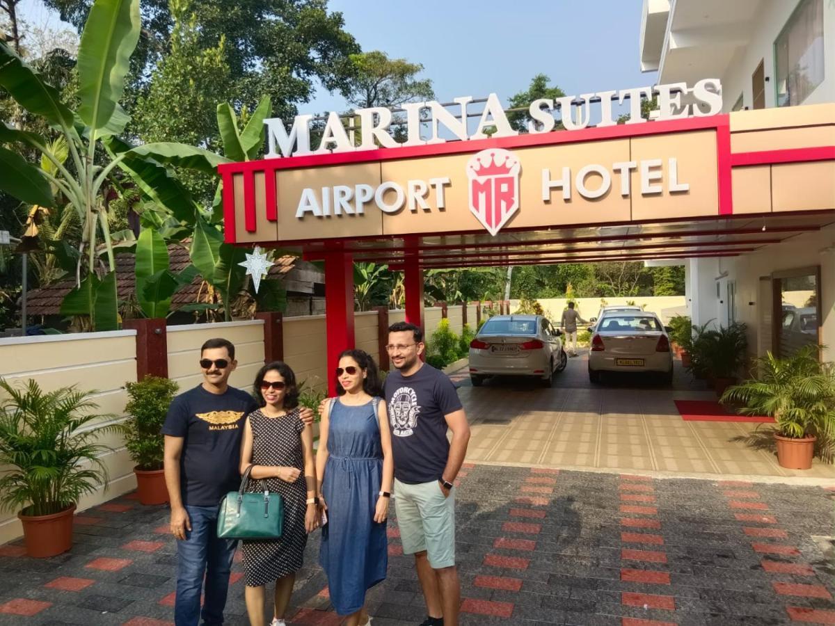 Marina Suites Airport Hotel Kochi Exterior foto