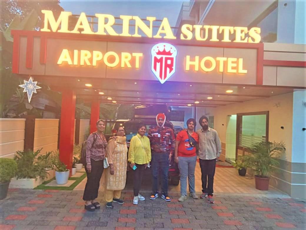 Marina Suites Airport Hotel Kochi Exterior foto